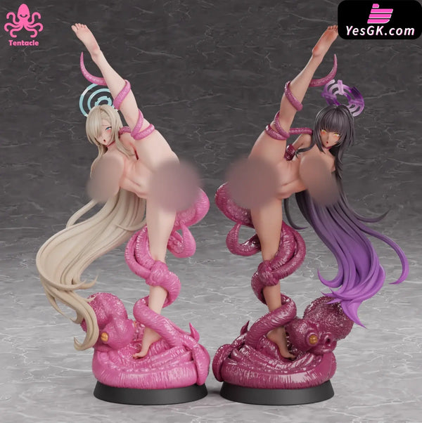 Blue Archive Ichinose Asuna & Kakudate Karin Statue - Tentacle Studio