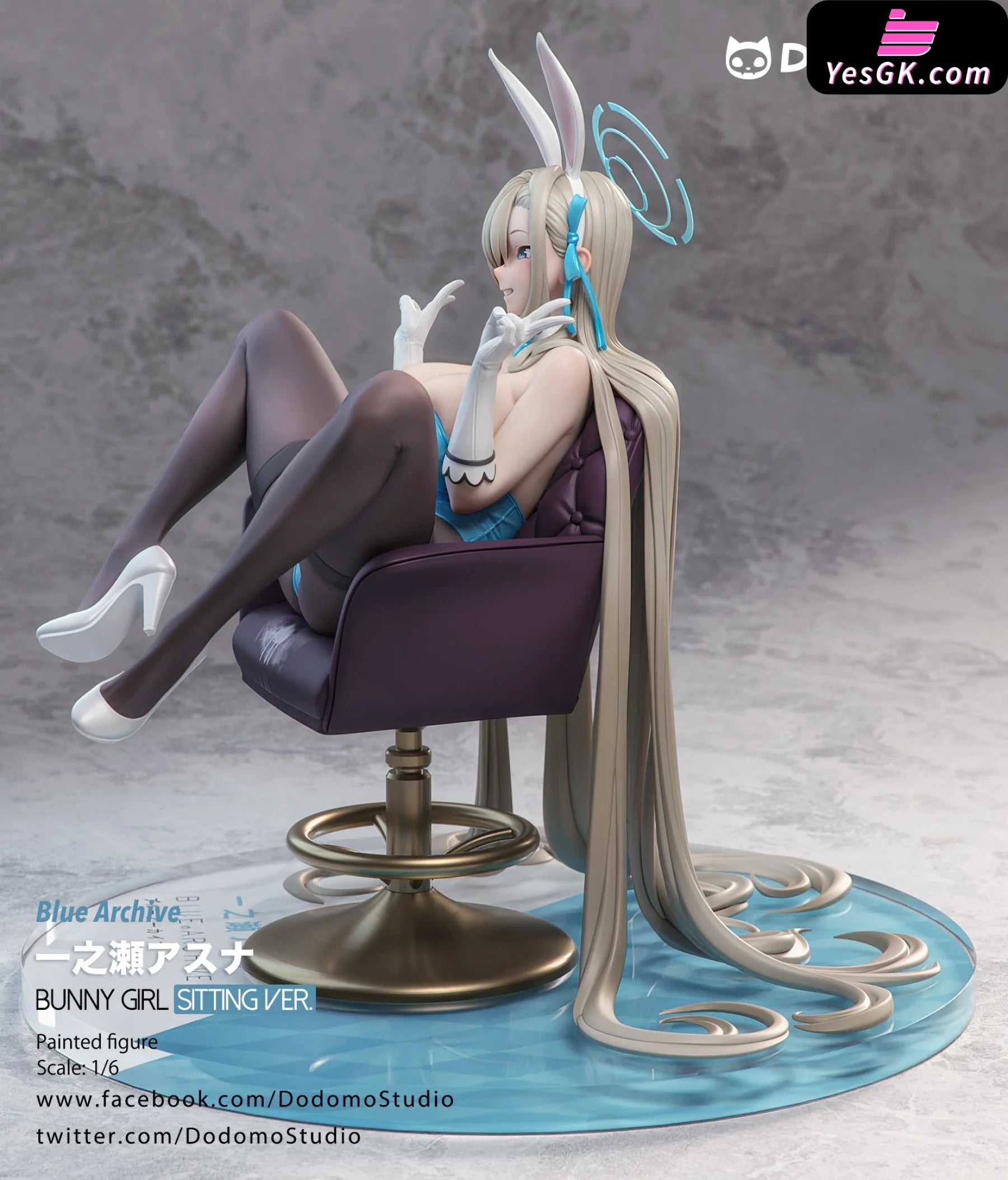 Blue Archive Itinose asena Reverse Bunny Girl Resin Statue - Dodomo St –  YesGK