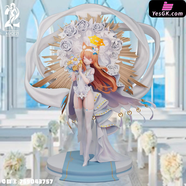 Blue Archive Pure White Vow Series 59 Morning God Covenant Iochi Mari GK Statue - Alice21 Studio [Pre-Order] Blue