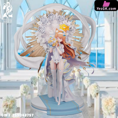 Blue Archive Pure White Vow Series 59 Morning God Covenant Iochi Mari GK Statue - Alice21 Studio [Pre-Order] Blue
