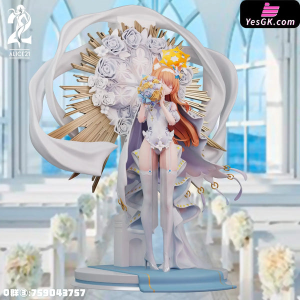 Blue Archive Pure White Vow Series 59 Morning God Covenant Iochi Mari GK Statue - Alice21 Studio [Pre-Order] Blue