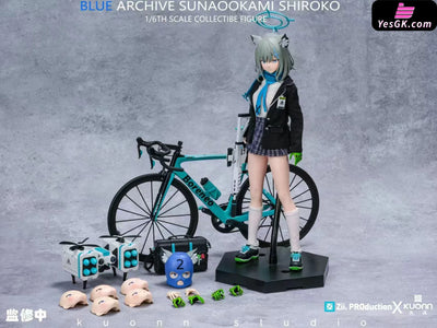 Blue Archive Sunaookami Shiroko Action Figure - Zii.production Studio & Kuonn [Pre-Order]