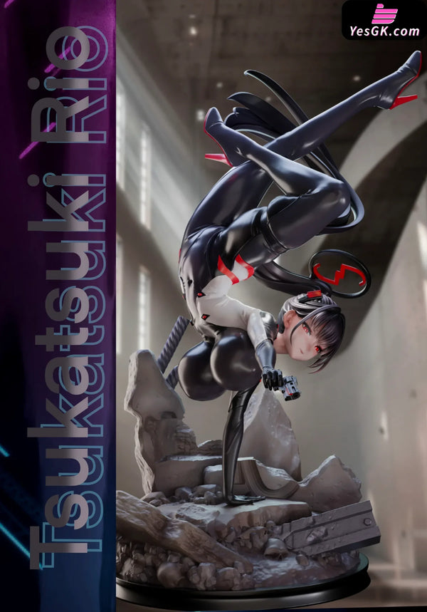 Blue Archive Tsukatsuki Rio Battle Suit 1/6 GK Statue - BGA Studio [Pre-Order] Deposit / A:Combat Suit Version Blue