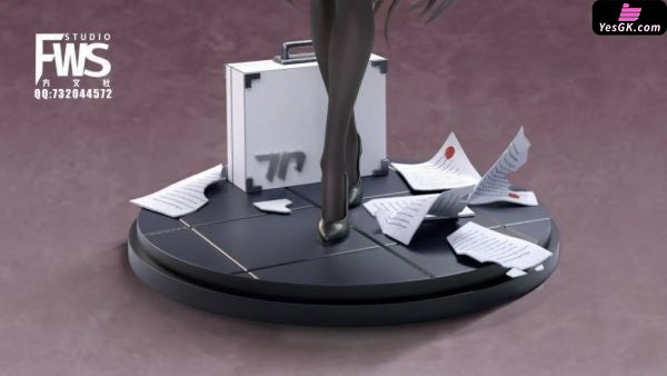 Blue Archive Your Personal Secretary Tsukatsuki Rio 1/6 Statue - FWS Studio [In-Stock] - Blue Archive