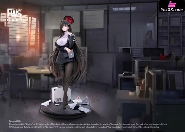 Blue Archive Your Personal Secretary Tsukatsuki Rio 1/6 Statue - FWS Studio [In-Stock] - Full Payment / Figure - Blue