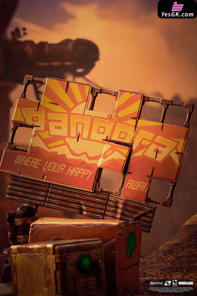 Borderlands Psycho Bandit & Claptrap 1/6 Scale Diorama Licensed Statue - PureArts Studio [Pre-Order] Others