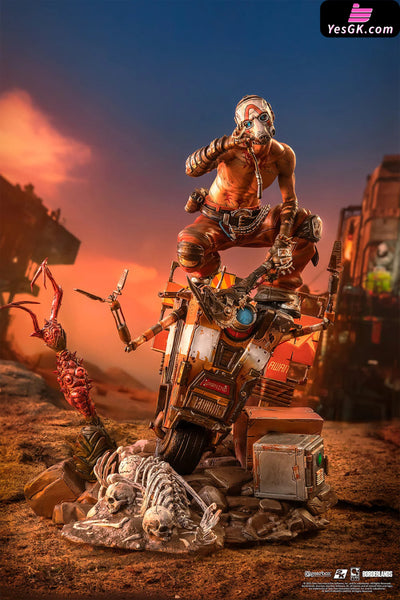Borderlands Psycho Bandit & Claptrap 1/6 Scale Diorama Licensed Statue - PureArts Studio [Pre-Order] Others