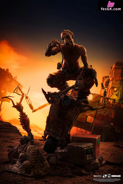 Borderlands Psycho Bandit & Claptrap 1/6 Scale Diorama Licensed Statue - PureArts Studio [Pre-Order] Others