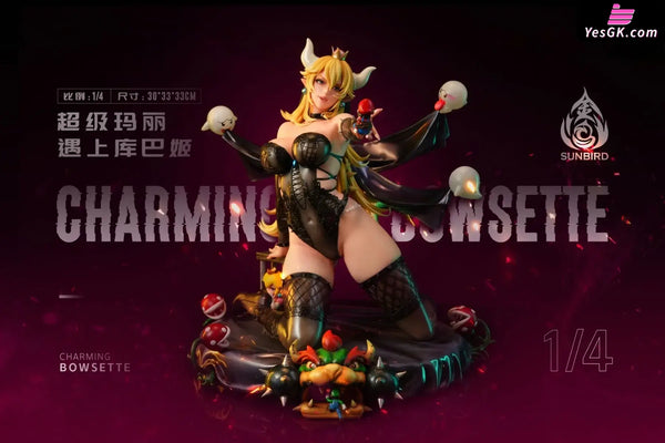 Bowsette 1/4 GK Statue - SunBird Studio [In-Stock] - Full Payment / Deluxe Edition