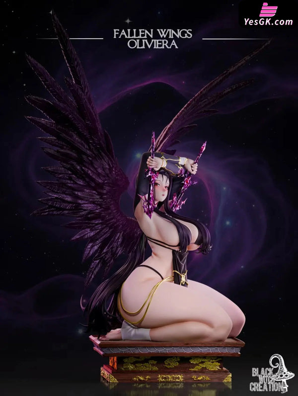 Brown Dust 2 Draw the Sword and Fallen Wings Olivier 1/5 GK Statue - BLACK WITCH CREATION Studio [Pre-Order] Others