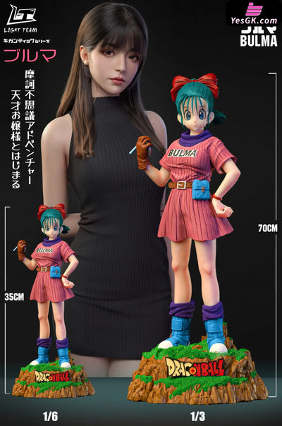 Bulma In Search Of The Dragon Balls Resin Statue - Light Team Studio [Pre - Order] Ball