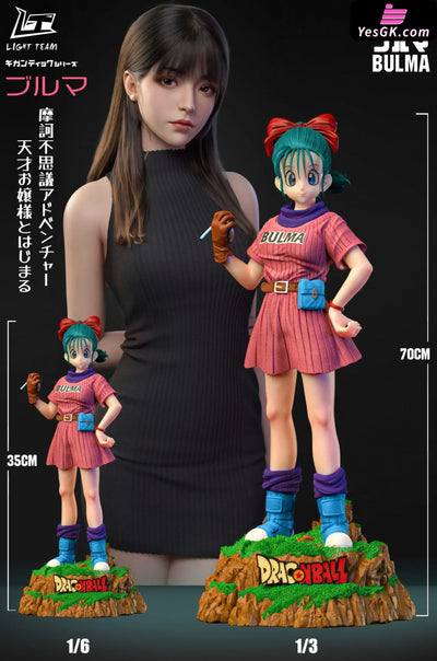 Bulma In Search Of The Dragon Balls Resin Statue - Light Team Studio [Pre - Order] Ball