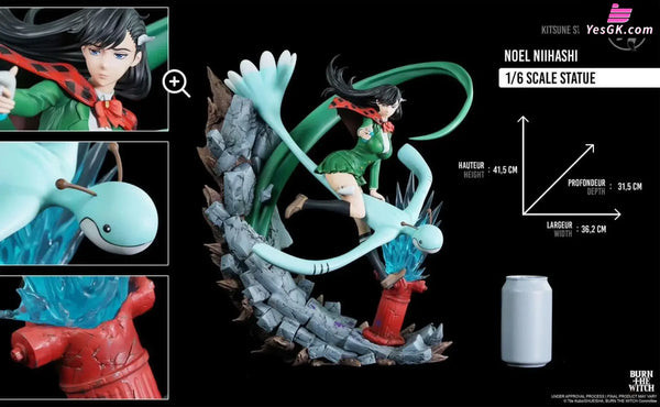 Burn The Witch Noel Niihashi (Licensed) Statue - Kitsune Studio [Pre-Order] Others