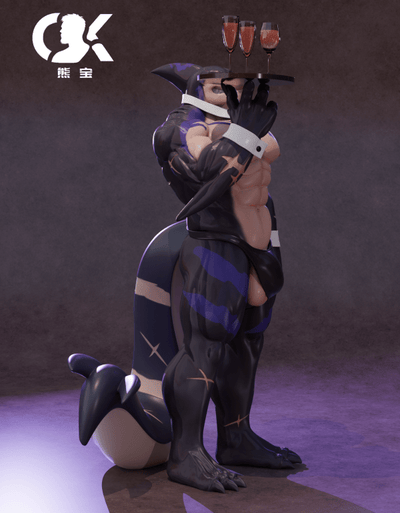 XXL Woofia Capt. Locke 1/6 GK Statue - Xiong Bao Studio [In-Stock]