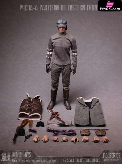 Call of Duty 1/6 Misha Petrov Partisan of Eastern Front PG202503 Ruins PG202506 Action Figure - OPAPA TOYS Studio