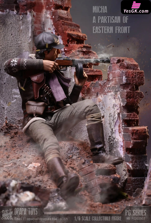Call of Duty 1/6 Misha Petrov Partisan of Eastern Front PG202503 Ruins PG202506 Action Figure - OPAPA TOYS Studio