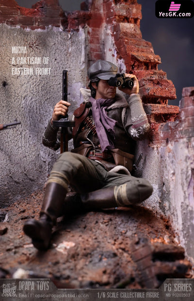 Call of Duty 1/6 Misha Petrov Partisan of Eastern Front PG202503 Ruins PG202506 Action Figure - OPAPA TOYS Studio