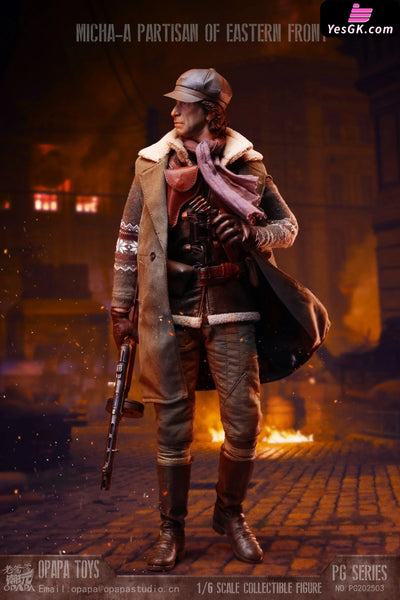 Call of Duty 1/6 Misha Petrov Partisan of Eastern Front PG202503 Ruins PG202506 Action Figure - OPAPA TOYS Studio