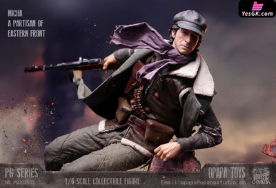 Call of Duty 1/6 Misha Petrov Partisan of Eastern Front PG202503 Ruins PG202506 Action Figure - OPAPA TOYS Studio