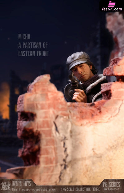 Call of Duty 1/6 Misha Petrov Partisan of Eastern Front PG202503 Ruins PG202506 Action Figure - OPAPA TOYS Studio