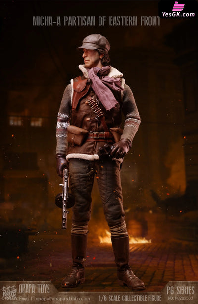 Call of Duty 1/6 Misha Petrov Partisan of Eastern Front PG202503 Ruins PG202506 Action Figure - OPAPA TOYS Studio