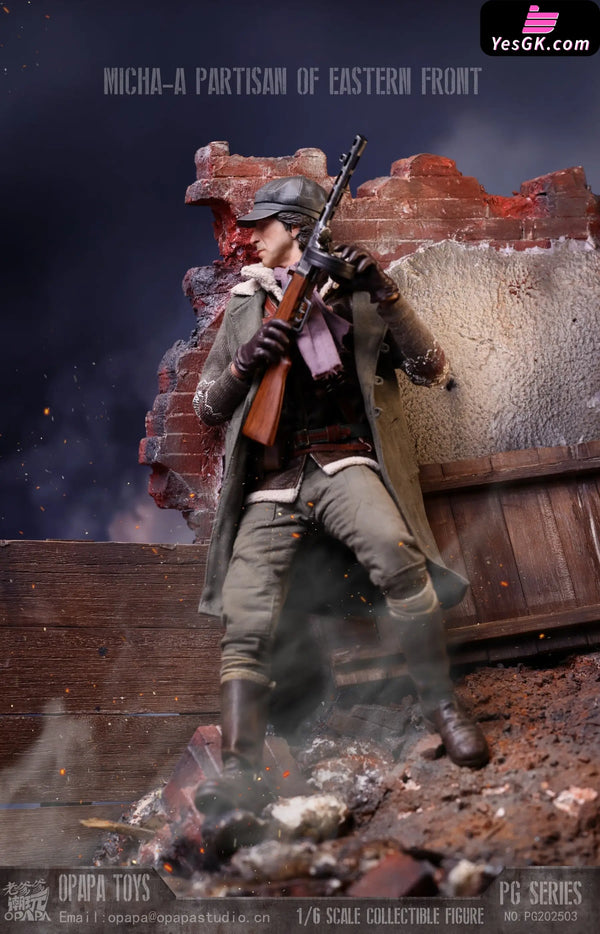 Call of Duty 1/6 Misha Petrov Partisan of Eastern Front PG202503 Ruins PG202506 Action Figure - OPAPA TOYS Studio