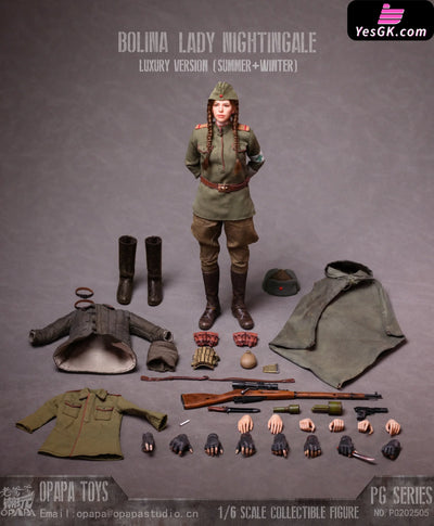 Call of Duty 1/6 Polina Lady Nightingale Winter Version PG202502 Summer Version PG202504 Luxry Version PG202505 Action