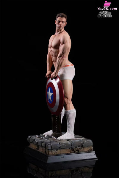 Captain America Chris Evans Resin Statue - Nl Studio [Pre-Order]