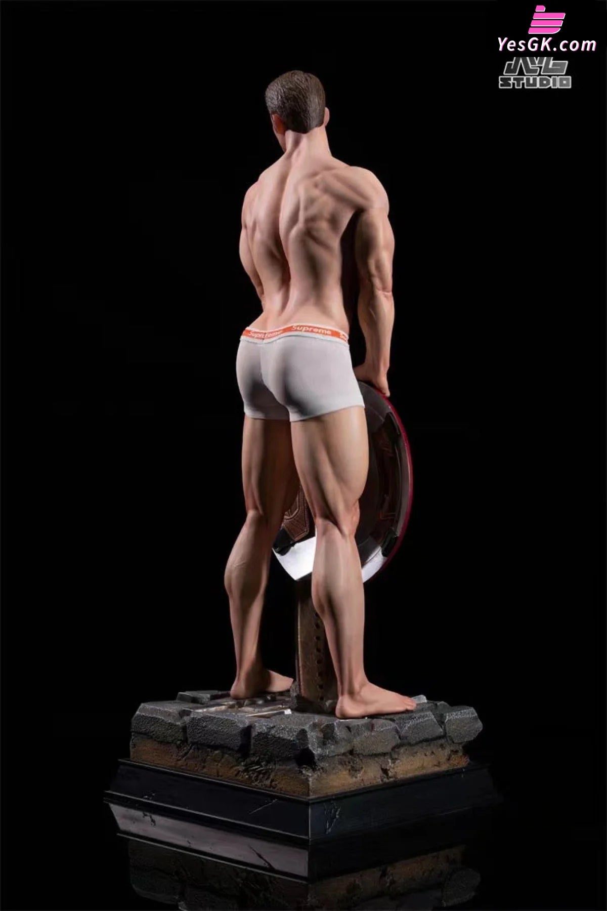 Captain America Chris Evans Resin Statue - Nl Studio [Pre-Order]