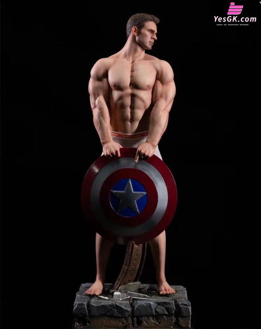 Captain America Chris Evans Resin Statue - Nl Studio [Pre-Order]