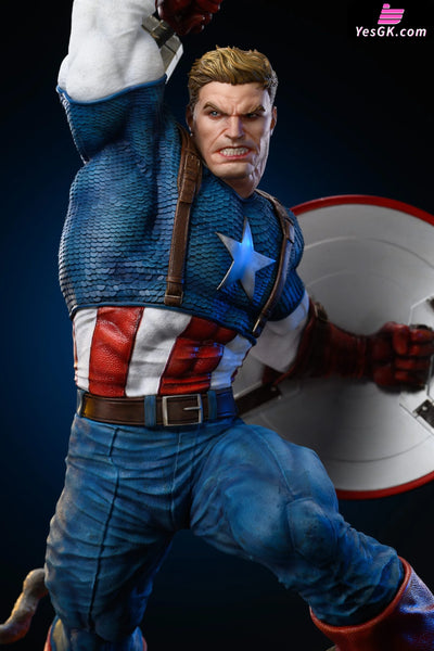 Marvel Captain America Statue - Lang Jian Studio [Pre - Order] Marvel