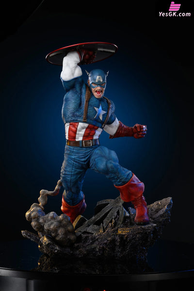 Marvel Captain America Statue - Lang Jian Studio [Pre - Order] Marvel