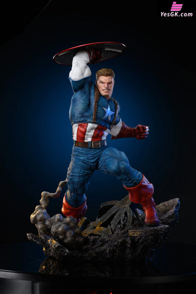 Marvel Captain America Statue - Lang Jian Studio [Pre - Order] Marvel