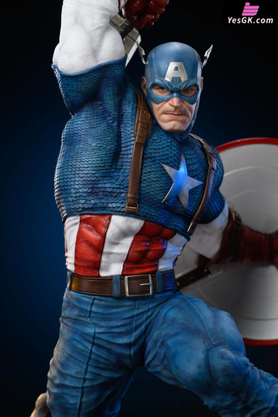 Marvel Captain America Statue - Lang Jian Studio [Pre - Order] Marvel