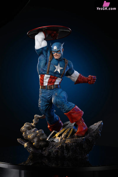 Marvel Captain America Statue - Lang Jian Studio [Pre - Order] Marvel
