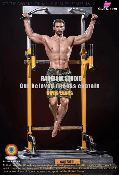 Captain Chris Evans 1/6 GK Statue - RAINBOW Studio [In-Stock] - Full Payment - MARVEL