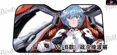 EVA Car front sunshade Ayanami Rei & Soryu Asuka Langley Peripheral - Plover Studio [Pre-Order] Deposit / Ayanami Rei
