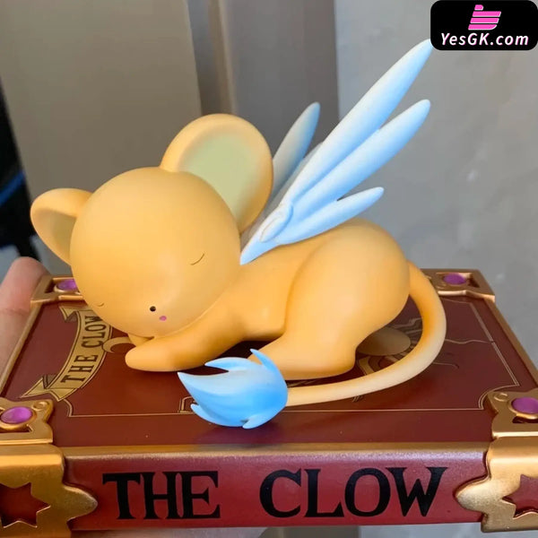 Cardcaptor Sakura Cerberus Sleeping Statue - Ku Luo Ke Fu Studio [In-Stock] - Full Payment / Cerberus + Clow Book