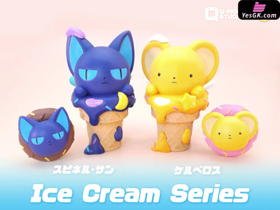 Cardcaptor Sakura Ice Cream Series Cerberus & Spinel Sun GK Statue - Q-MON Studio [In-Stock] Cardcaptor Sakura