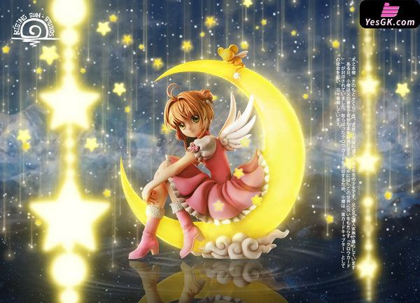 Cardcaptor Sakura Moon Sakura Kinomoto 1/6 GK Statue - Rising Sun Studio [Pre-Order] - Deposit / Pink Color