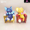 Cardcaptor Sakura Sofa Cerberus & Spinel Sun Resin Statue - Q-Mon Studio [Pre-Order]