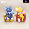 Cardcaptor Sakura Sofa Cerberus & Spinel Sun Resin Statue - Q-Mon Studio [Pre-Order]