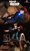 Castle in the Sky Pazu & Sheeta Statue - LAPUTA Studio
