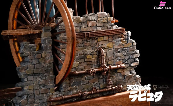 Castle in the Sky Pazu & Sheeta Statue - LAPUTA Studio
