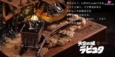 Castle in the Sky Pazu & Sheeta Statue - LAPUTA Studio