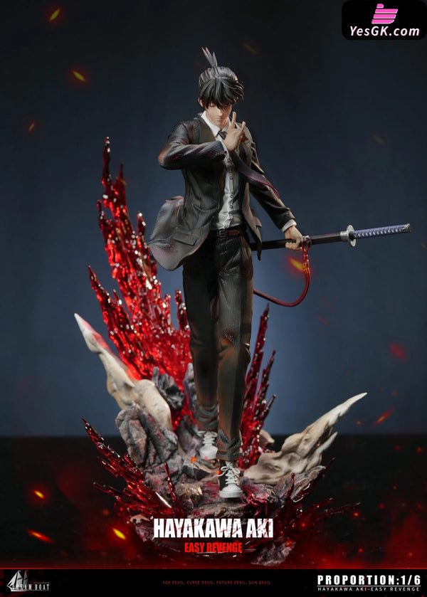 Chainsaw Man Aki Hayakawa GK Statue - Dream Boat Studio [In-Stock