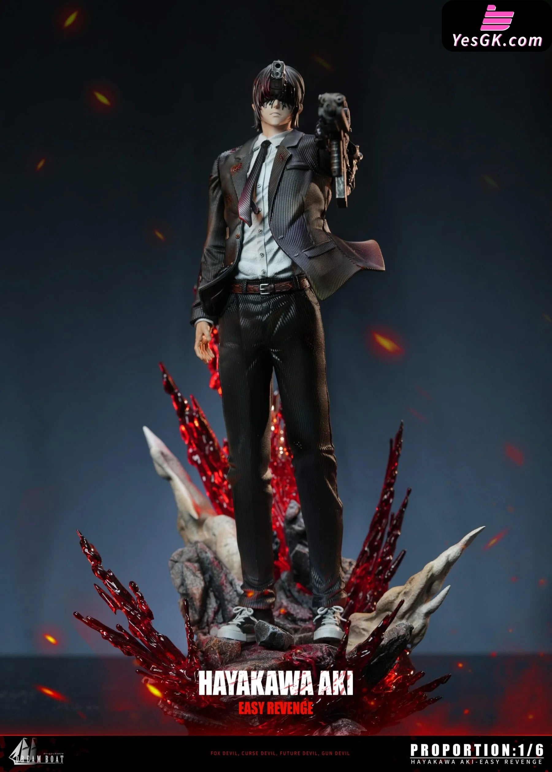 Chainsaw Man Aki Hayakawa GK Statue - Dream Boat Studio [In-Stock