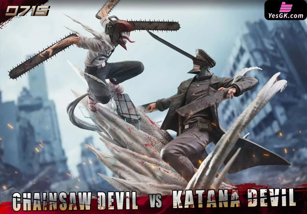 Chainsaw Man Battle Series Denji vs Devil of the Knife 1/4 GK Statue - 0715 Studio [Pre-Order] Chainsaw Man