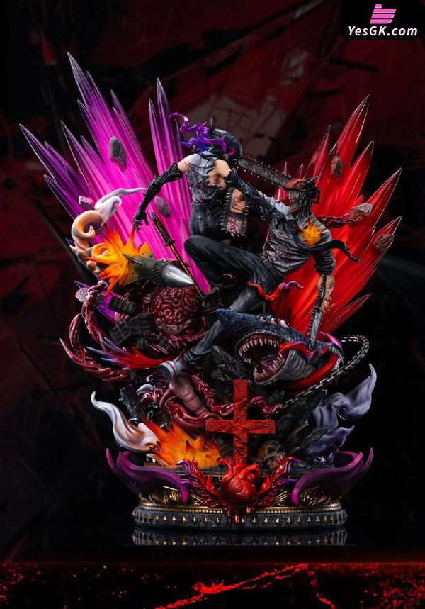 Chainsaw Man Denji vs Reze Anniversary Edition GK Statue - Big Feeler Studio [Pre-Order] Chainsaw Man