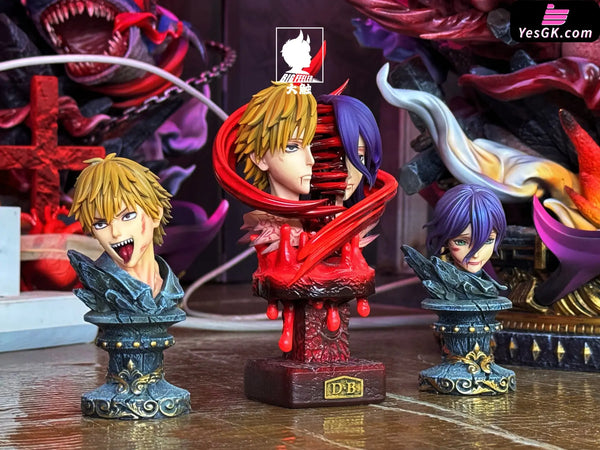 Chainsaw Man Denji vs Reze Anniversary Edition GK Statue - Big Feeler Studio [In-Stock] - Full Payment - Chainsaw Man